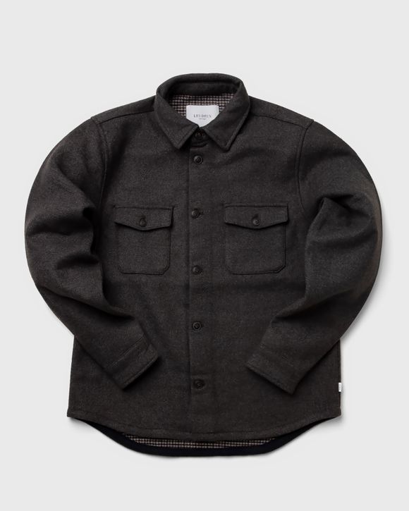 Lennon Houndstooth Wool Hybrid Shirt