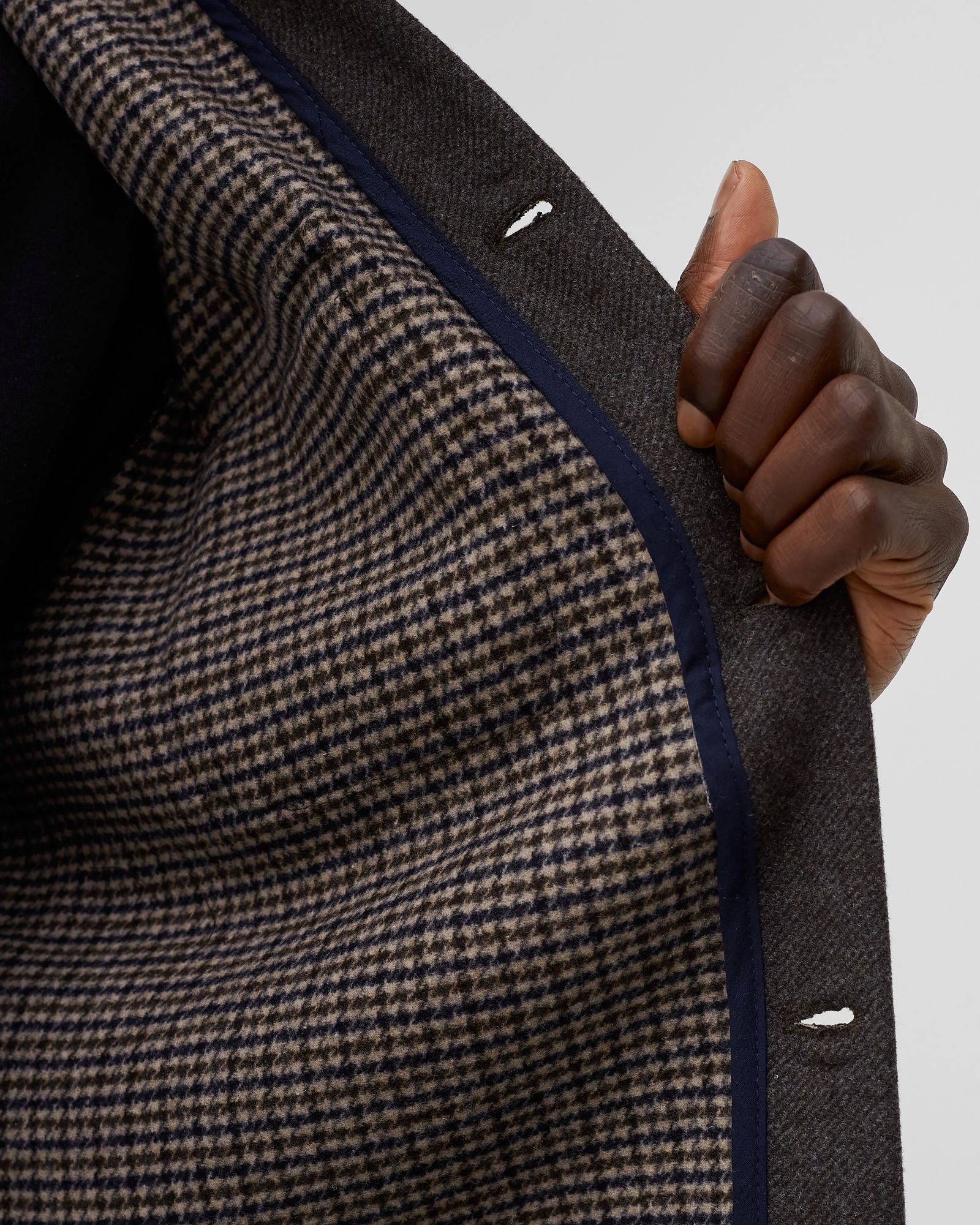 Lennon Houndstooth Wool Hybrid Shirt