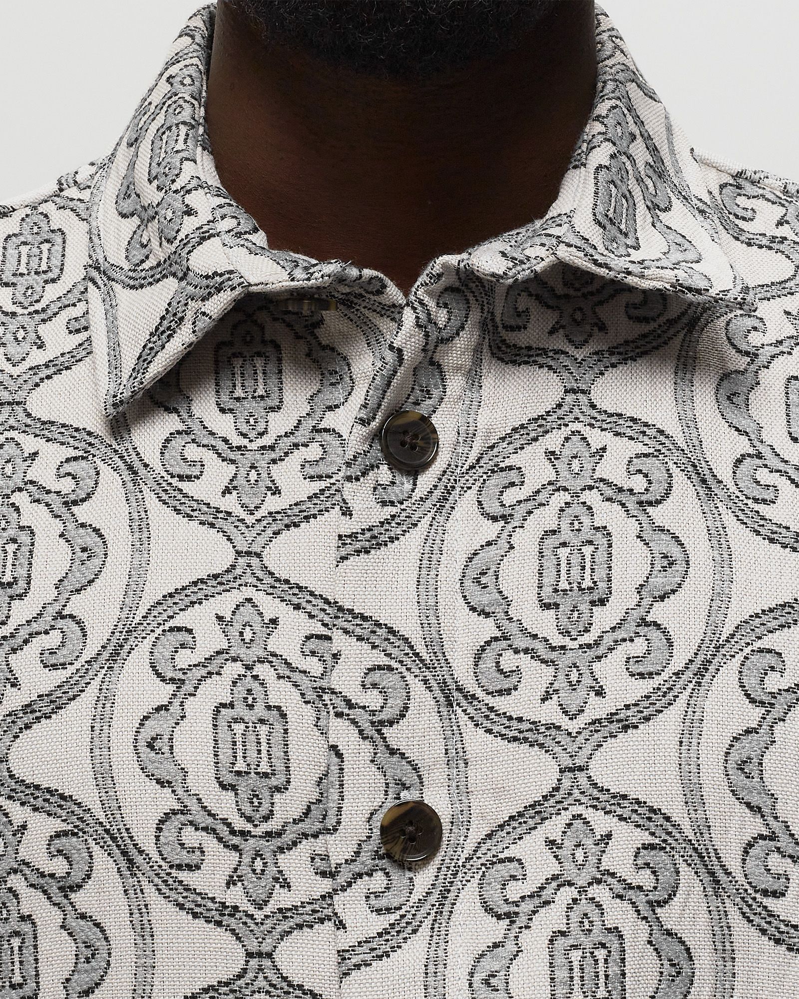 Akira Jacquard Overshirt