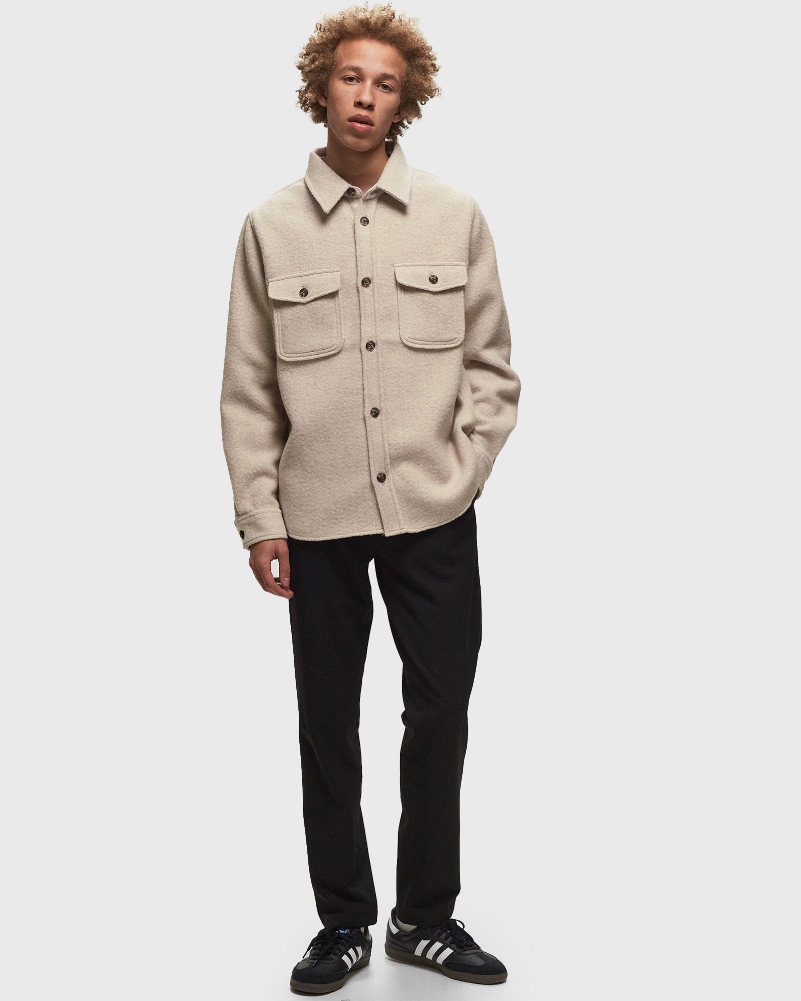 Lennon Bouclé Overshirt