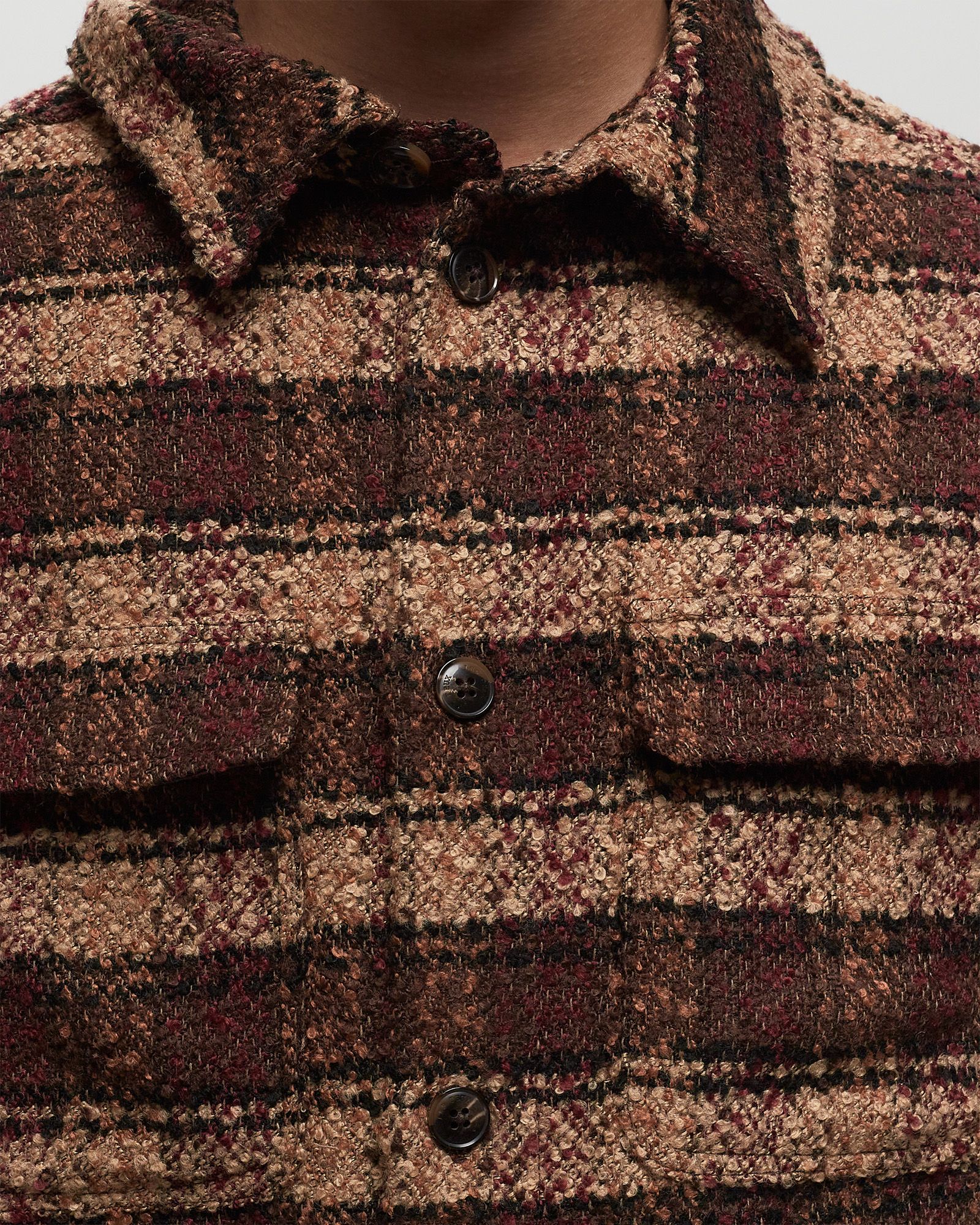 Josiah Bouclé Overshirt