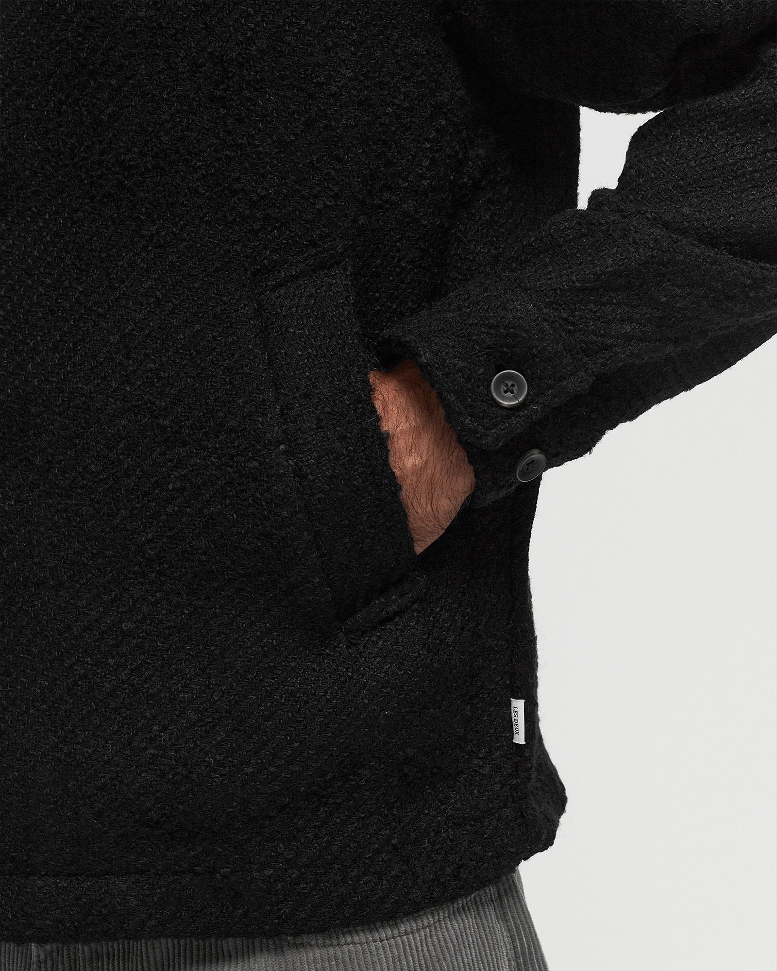 Jaiden Bouclé Check Overshirt