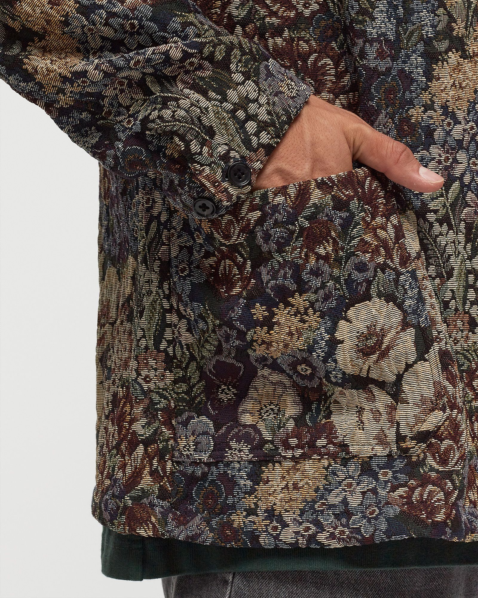 Hugh Jacquard Overshirt