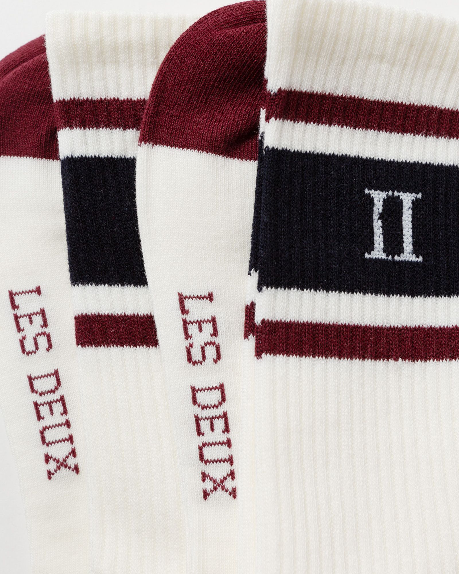 William Stripe 2-Pack Socks