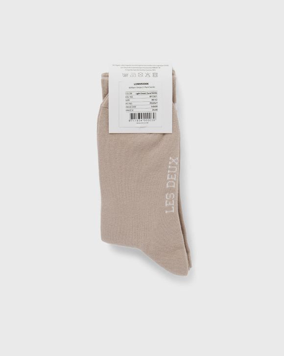 William Stripe 2-Pack Socks