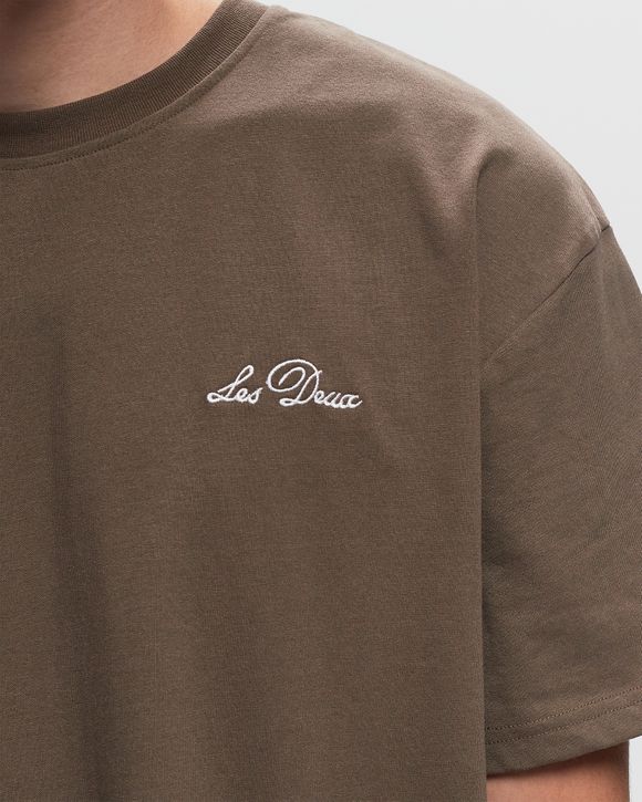 Les Deux Crew Tee Grey | BSTN Store