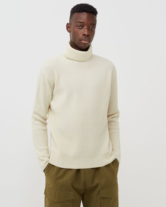 Eddie Wool Rib Rollneck Knit