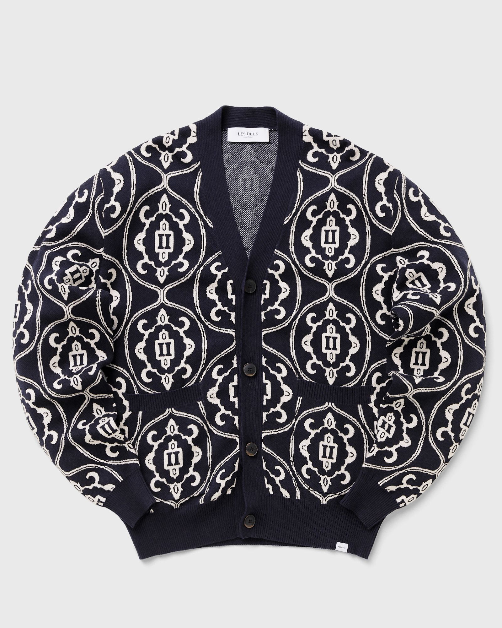Ornament Intarsia Cardigan