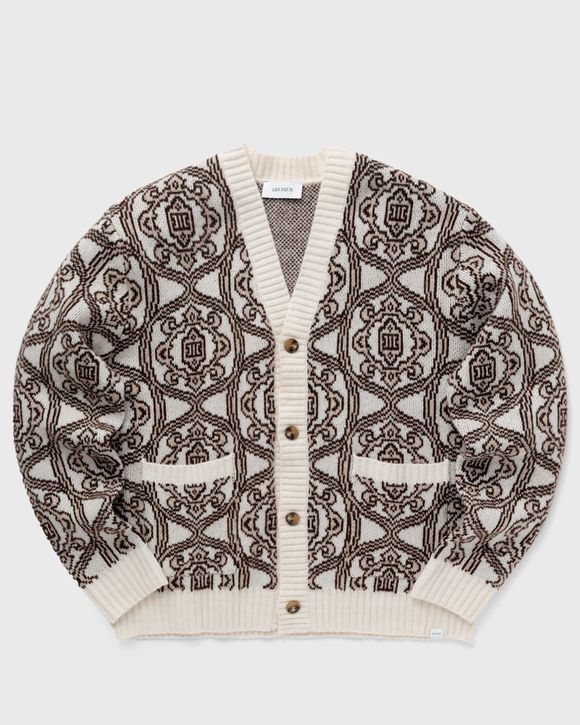 Jacquard cardigan clearance