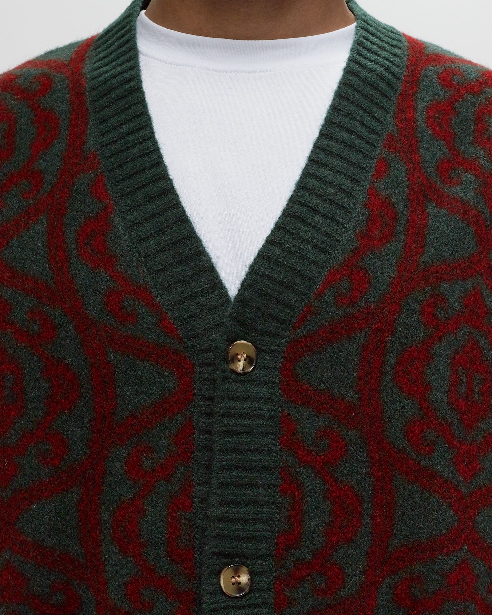 Fillip Jacquard Cardigan