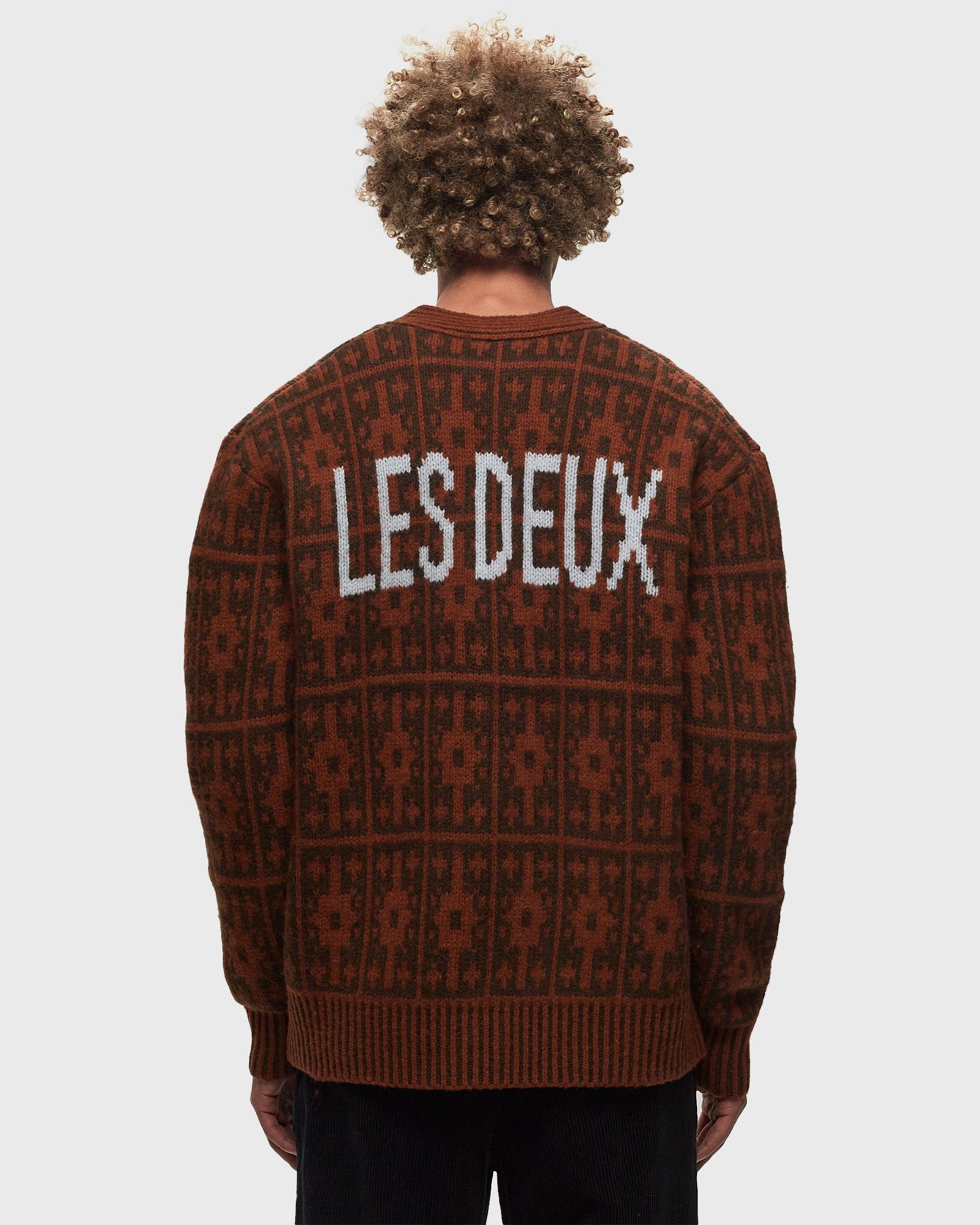 Ezra Heavy Jacquard Cardigan