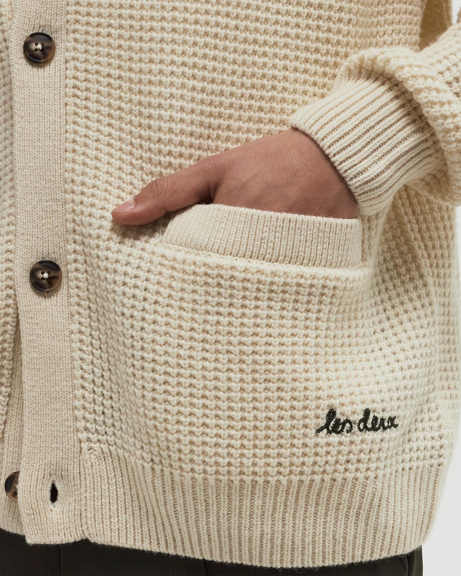 Grady Waffle Cardigan