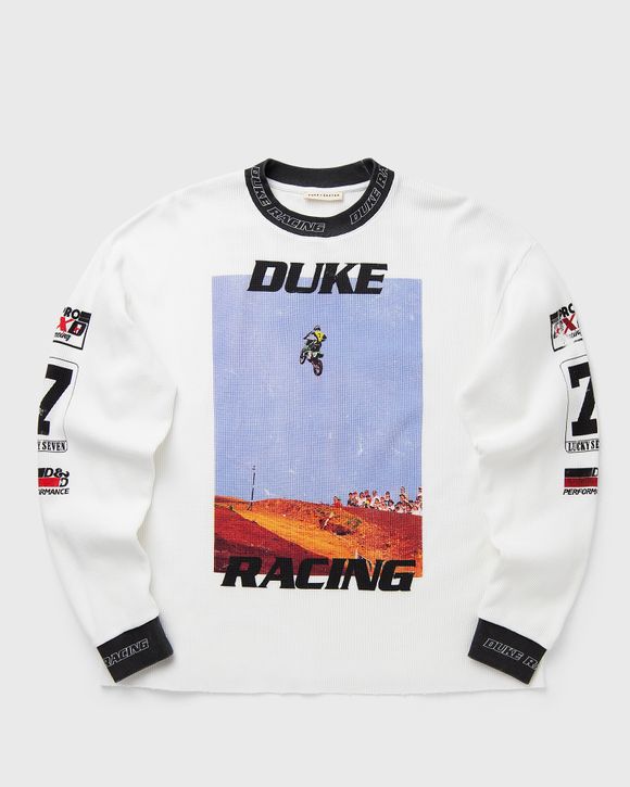Motorcross Long Sleeve Waffle Top