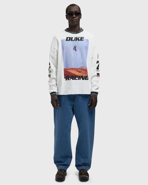 Motorcross Long Sleeve Waffle Top