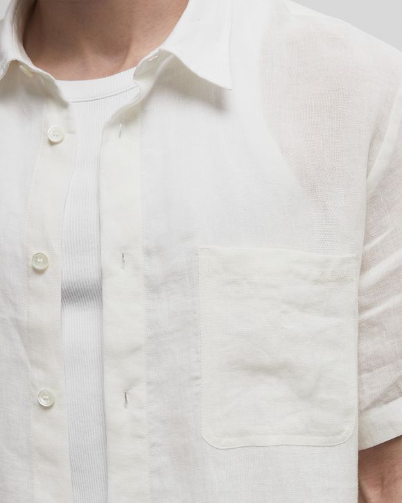 A.P.C. BELLINI LOGO SHIRT Beige | BSTN Store