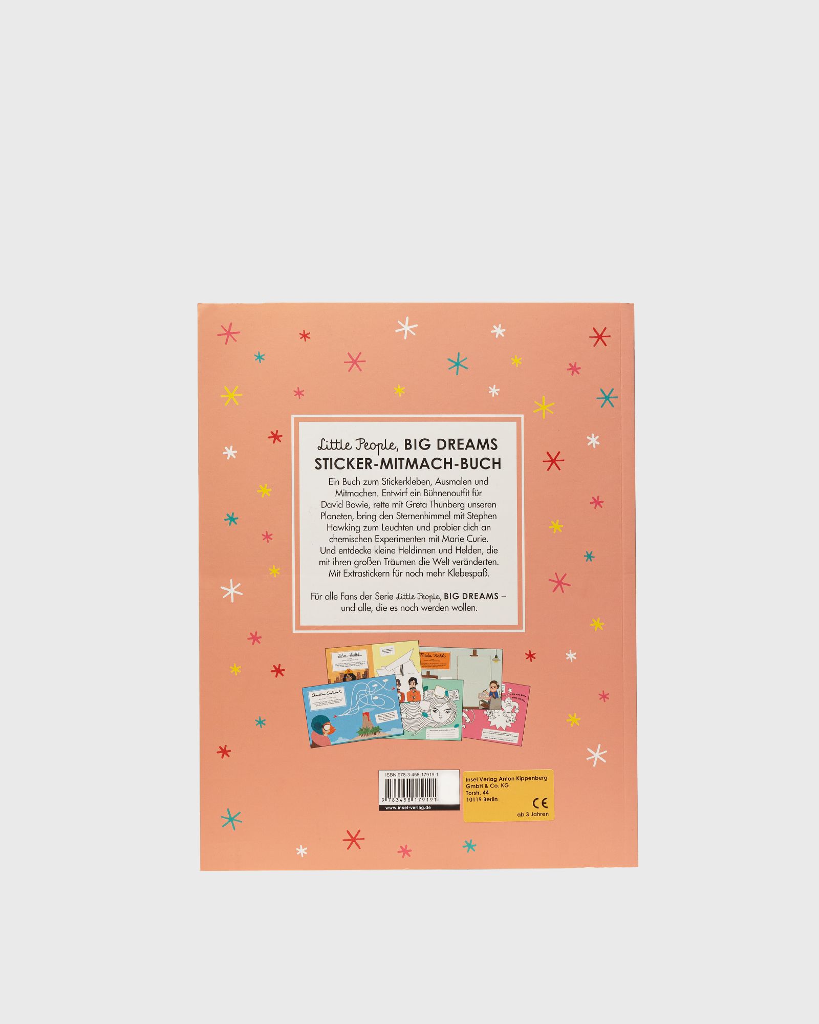 Little People, Big Dreams: Sticker-Mitmach-Buch