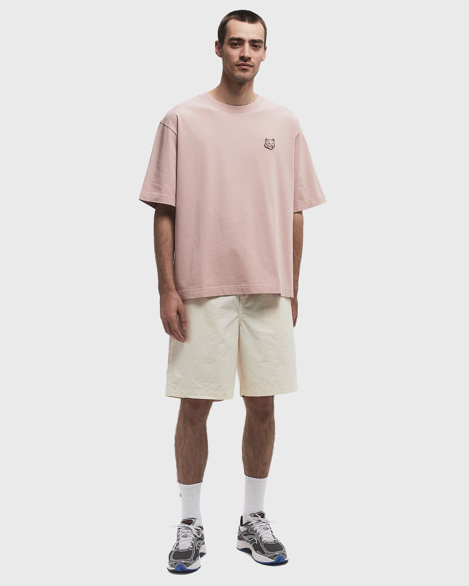 BOLD FOX HEAD PATCH OVERSIZE TEE