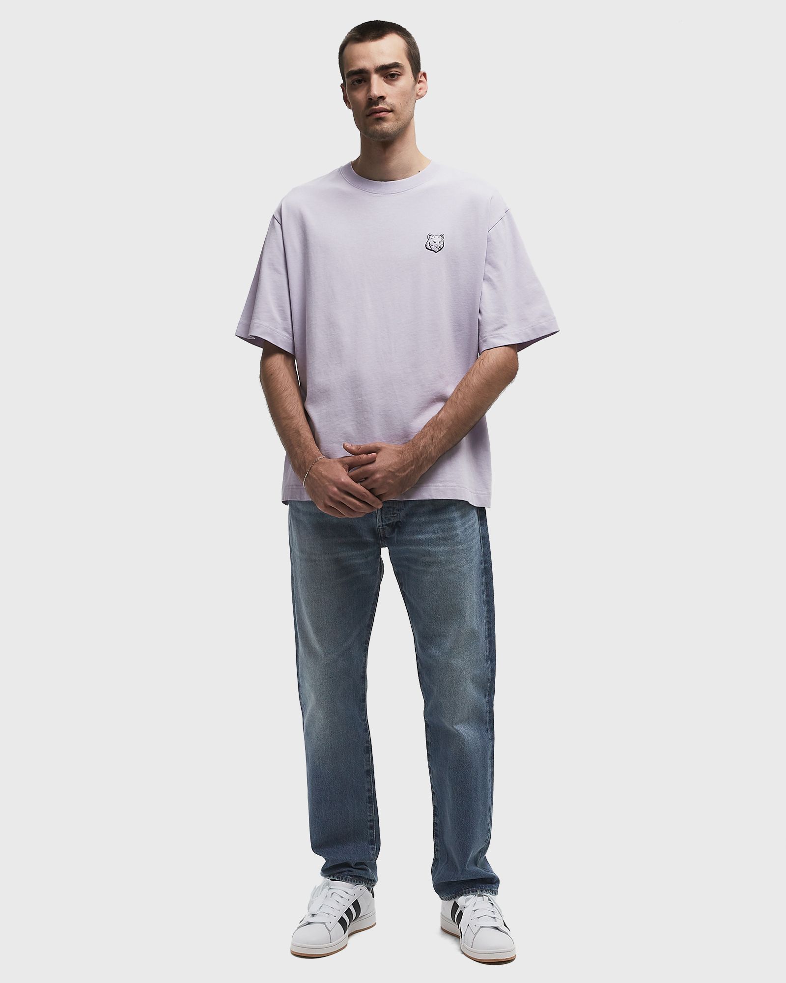 BOLD FOX HEAD PATCH OVERSIZE TEE