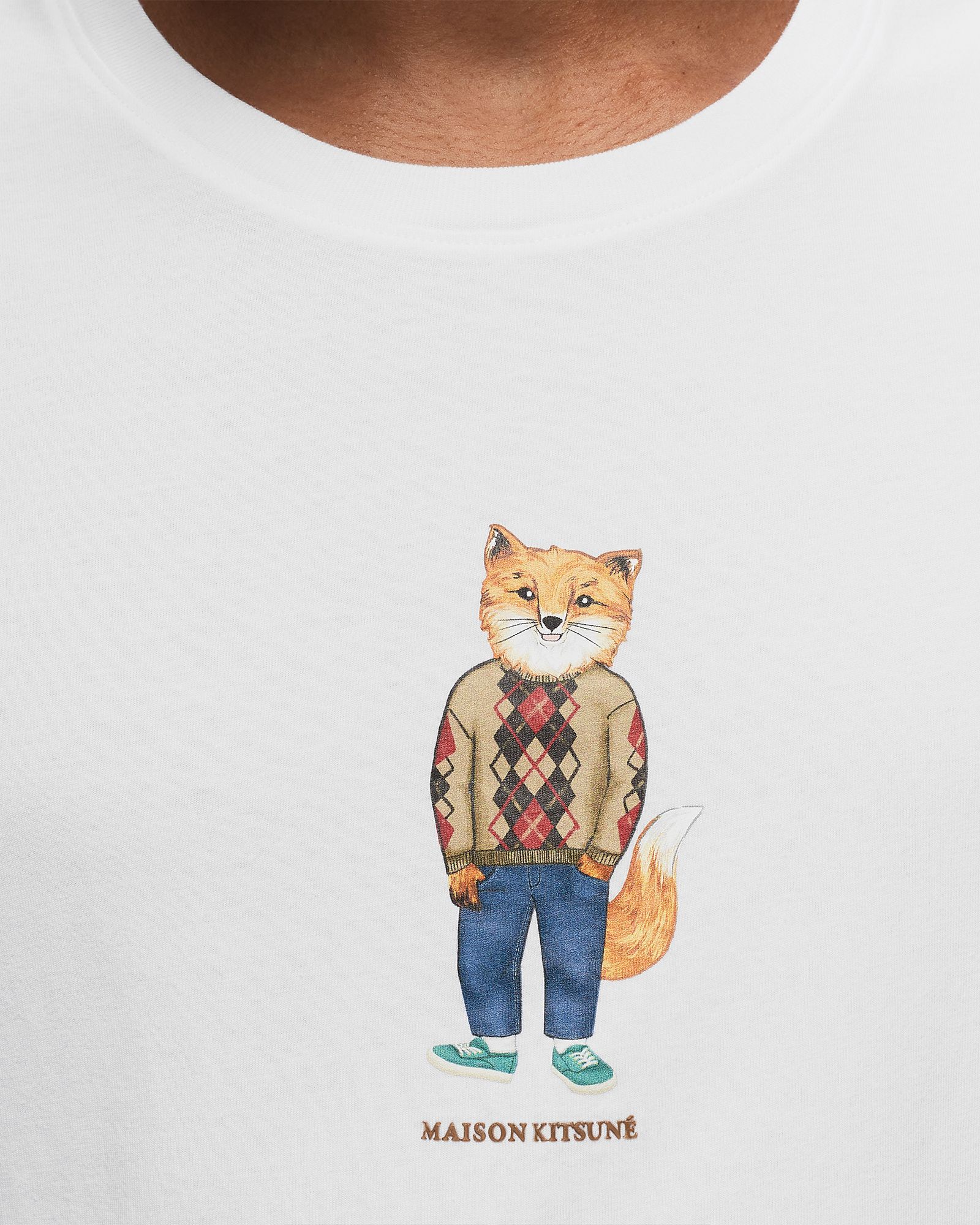 DRESSED FOX REGULAR TEE SHIRT