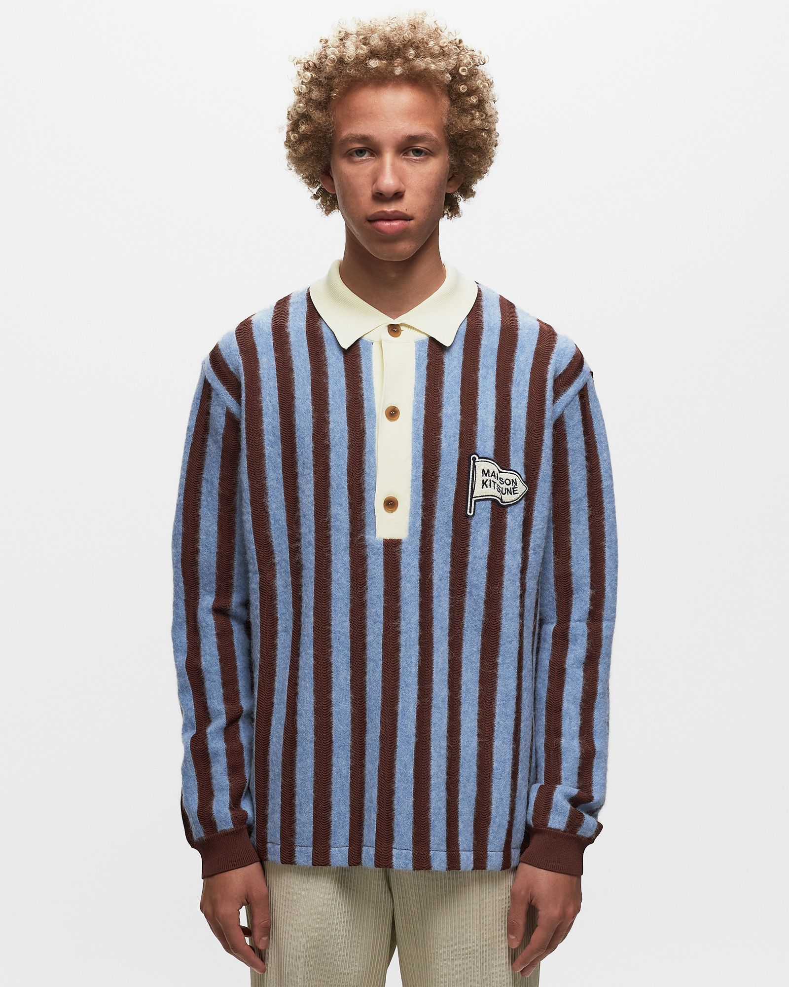 STRIPED COMFORT POLO