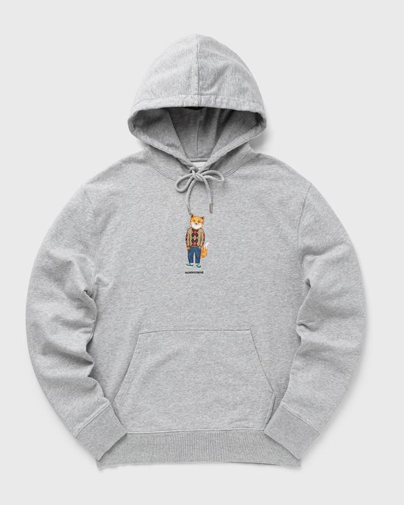 MAISON KITSUNE★DRESSED FOX REGULAR HOODIE フーディー Maison Kitsune DRESSED FOX REGULAR HOODIE Grey | BSTN Store