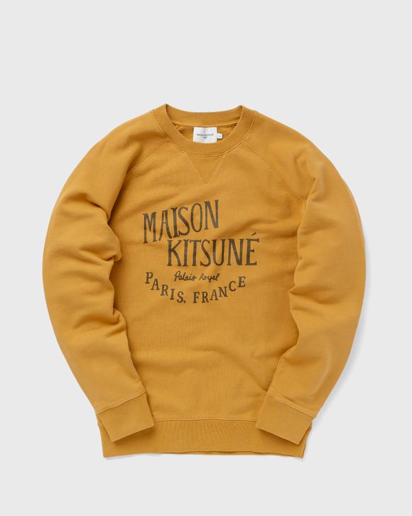 Maison Kitsune PALAIS ROYAL CLASSIC SWEATSHIRT Yellow | BSTN Store