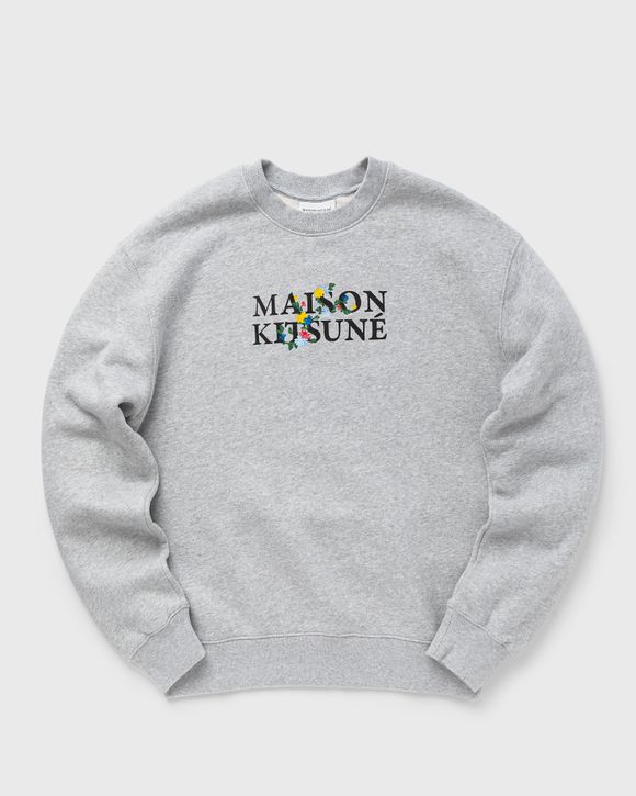 【Maison Kitsune】FLOWERS COMFORT SWEATSHIR◆LM00308KM0307 Maison Kitsune MAISON KITSUNE FLOWERS COMFORT SWEATSHIRT