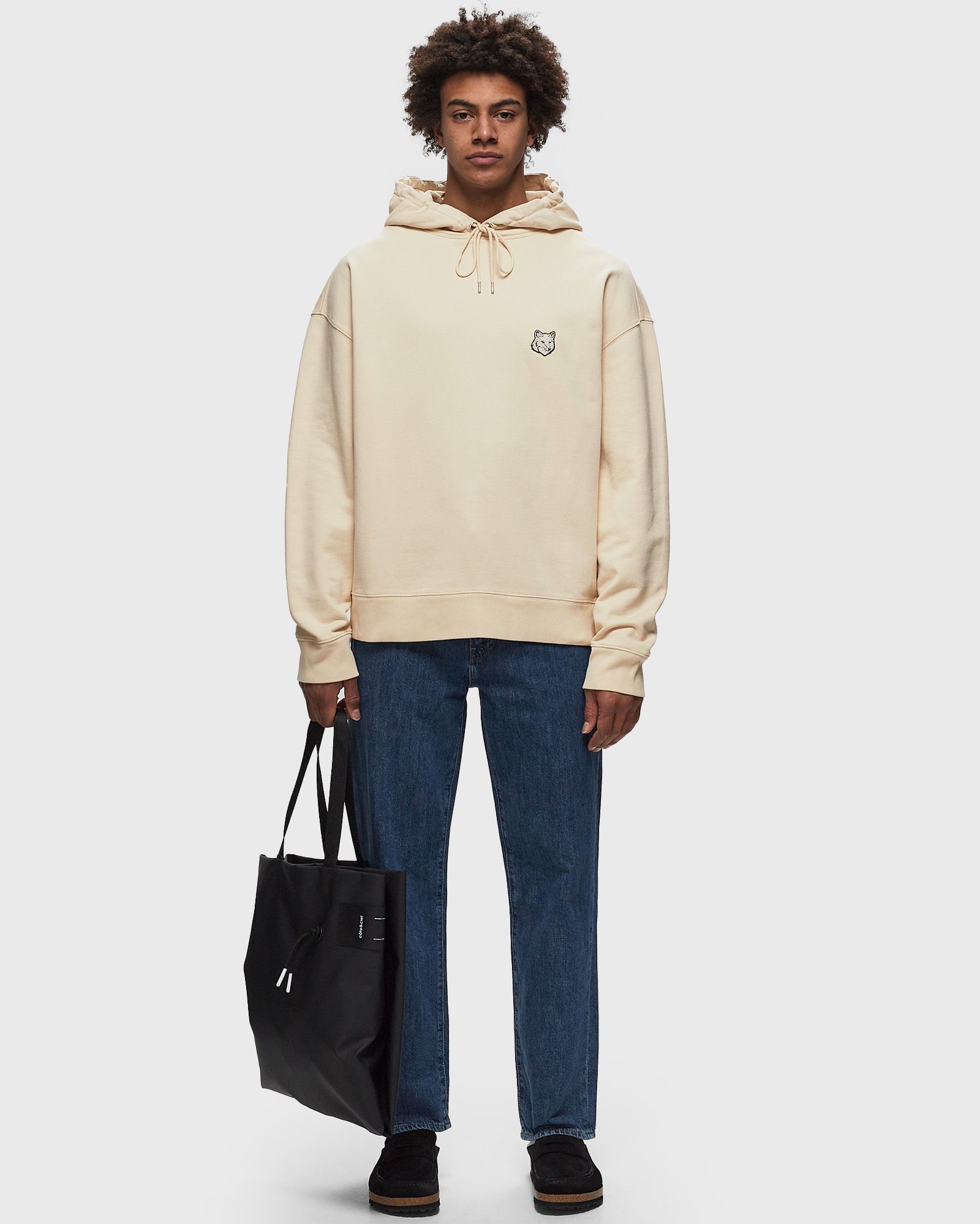 BOLD FOX HEAD PATCH OVERSIZE HOODIE