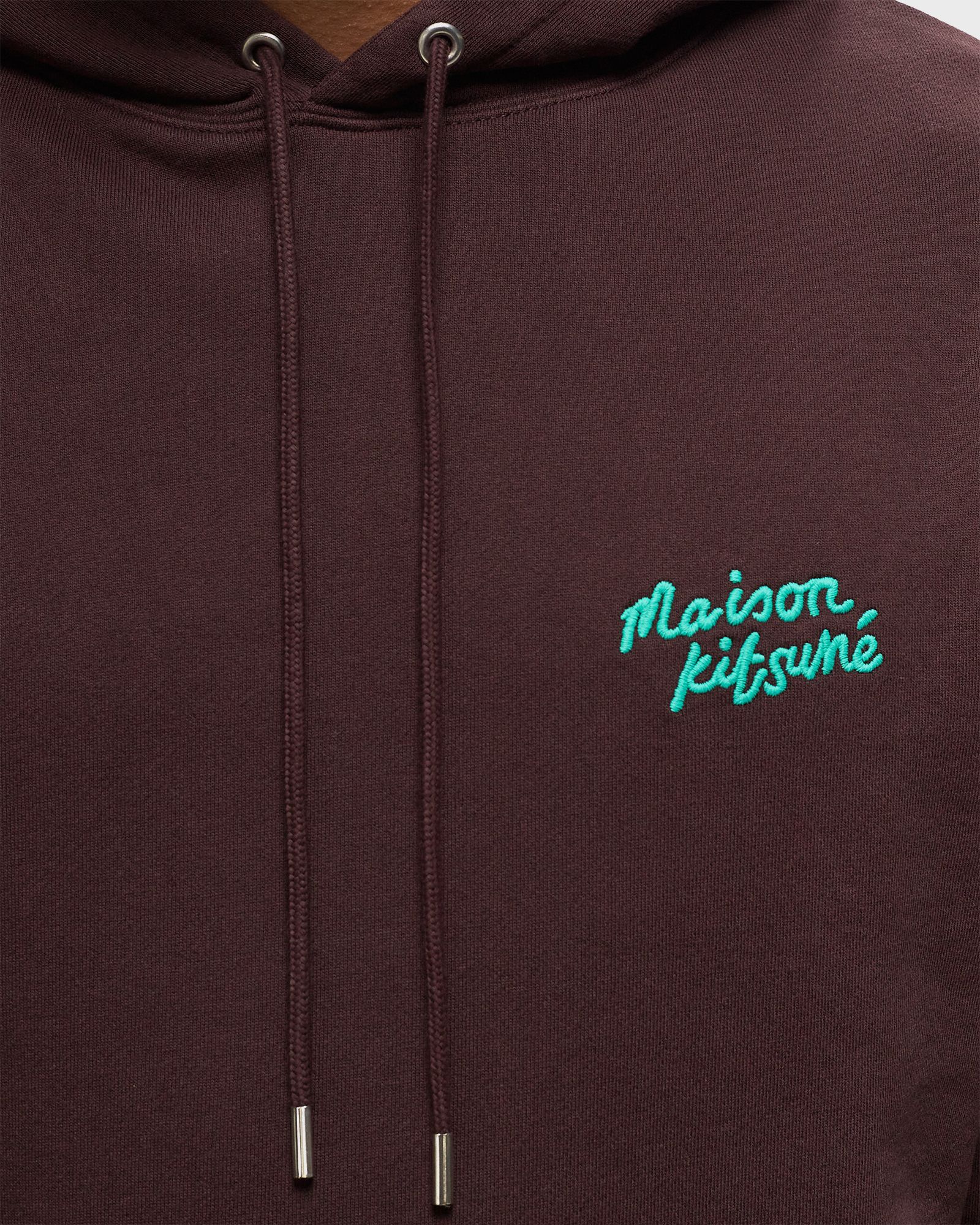 MAISON KITSUNE HANDWRITING REGULAR HOODIE