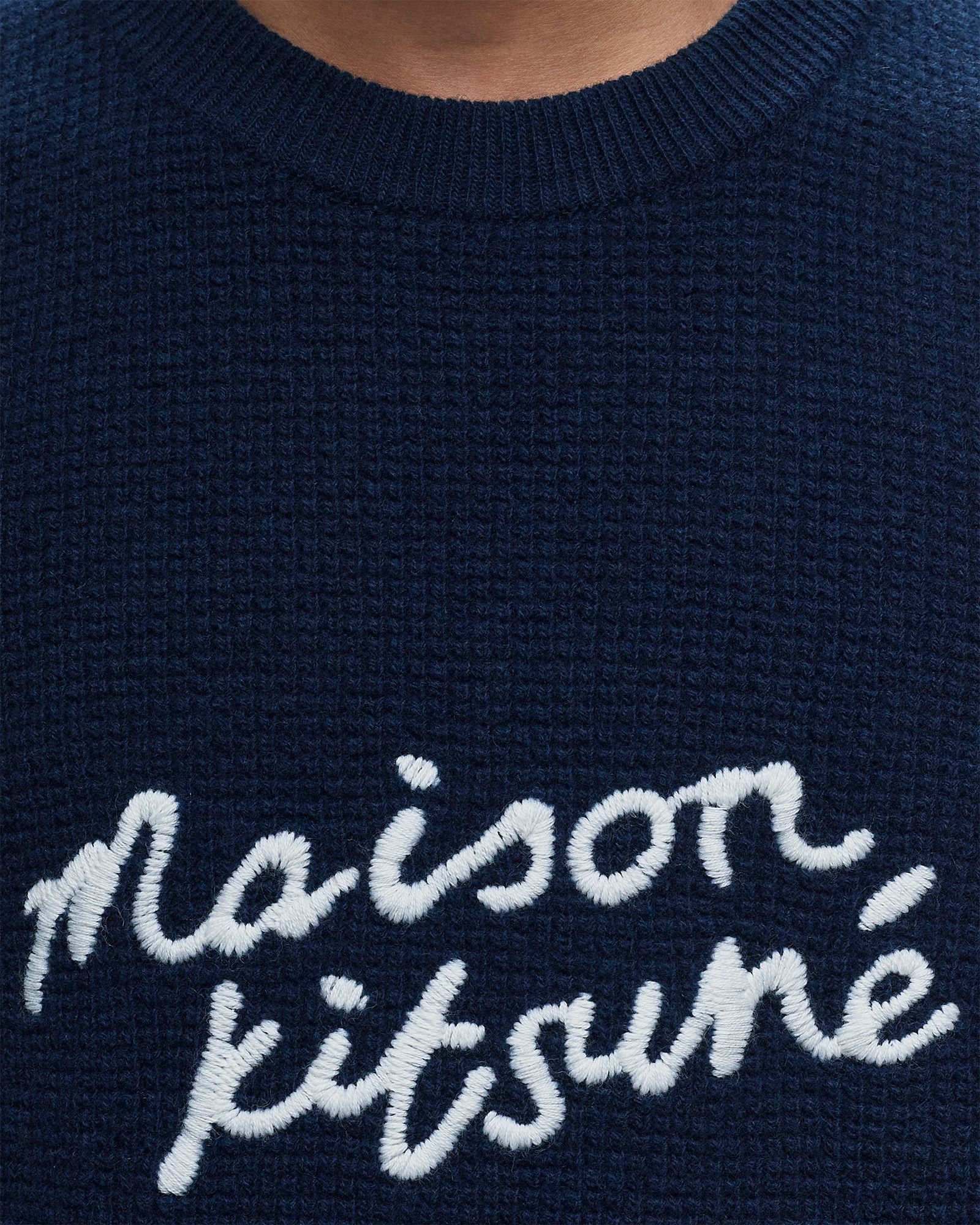 MAISON KITSUNE HANDWRITING COMFORT JUMPER