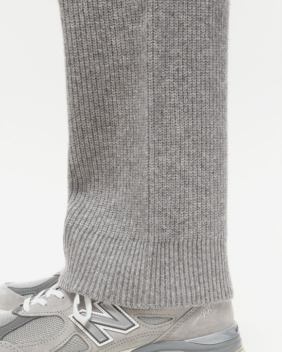 TONAL FOX HEAD PATCH RIBBED JOG PANTS