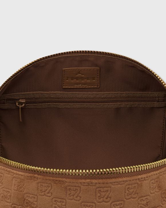 SUEDE MONOGRAM DUFFLE L
