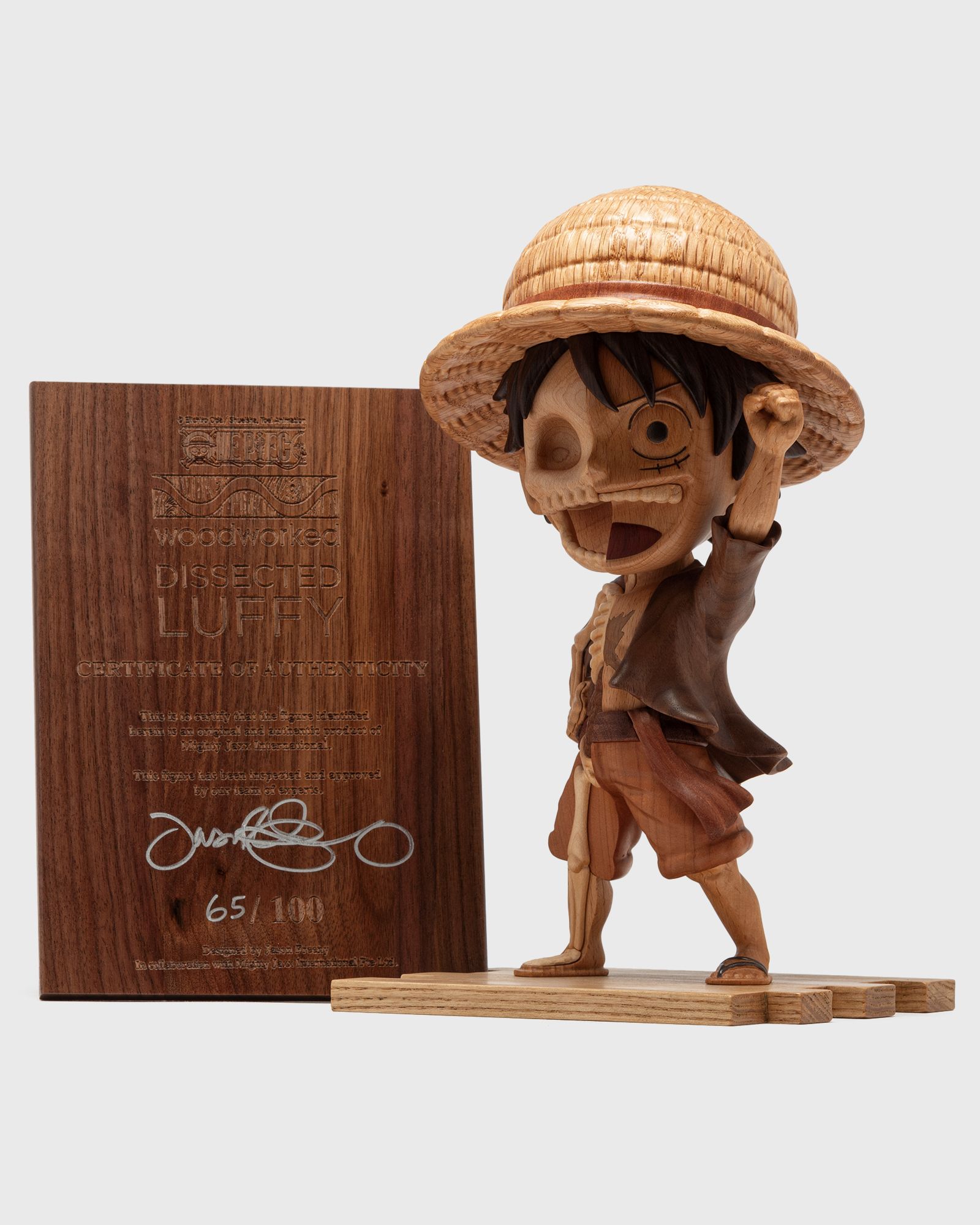 Woodworked Dissected Luffy