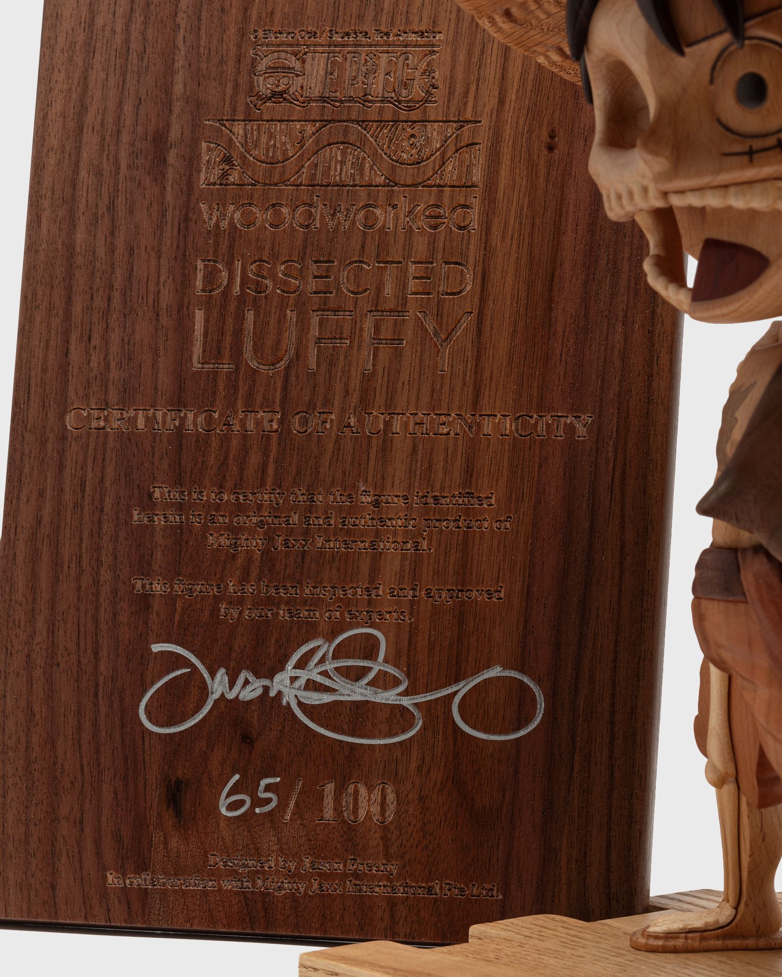 Woodworked Dissected Luffy