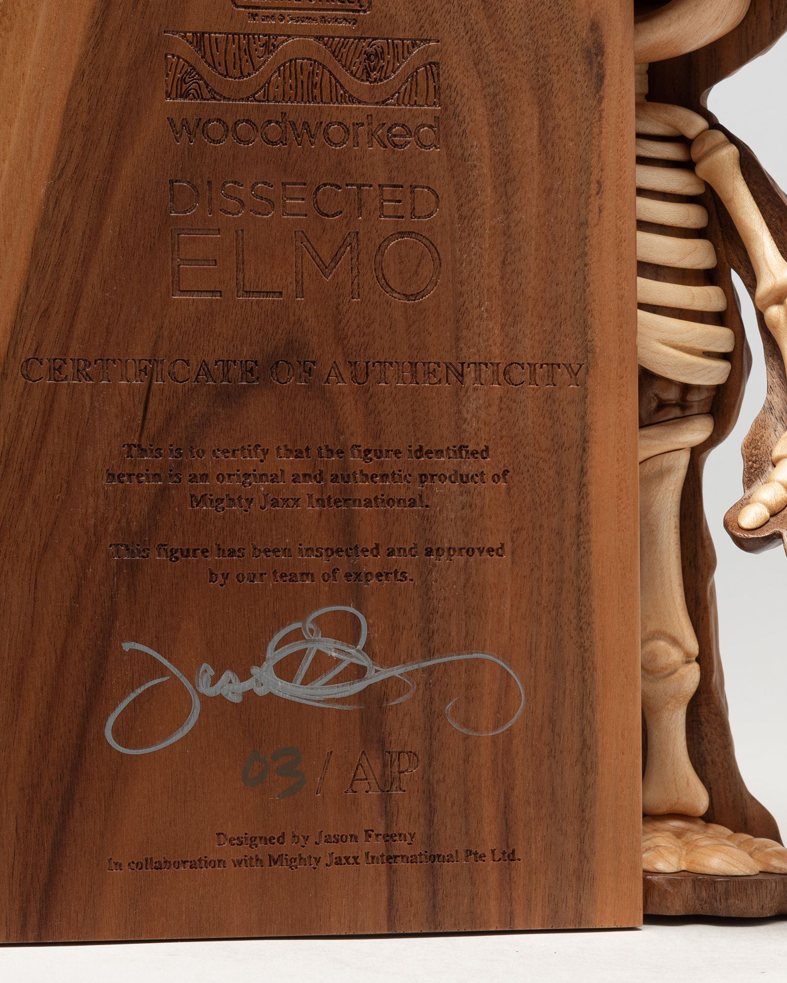 Woodworked Dissected Elmo