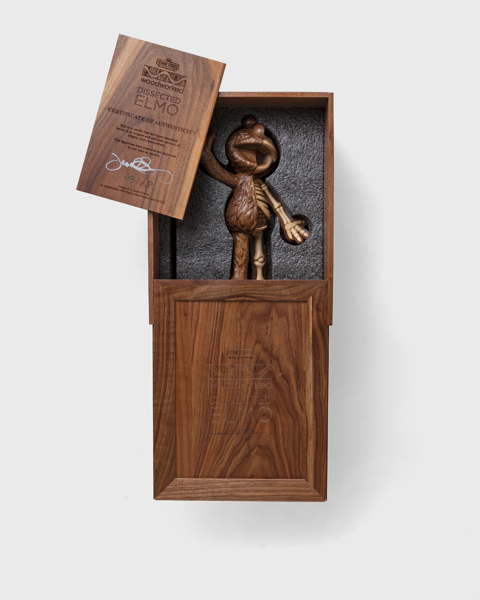 Woodworked Dissected Elmo