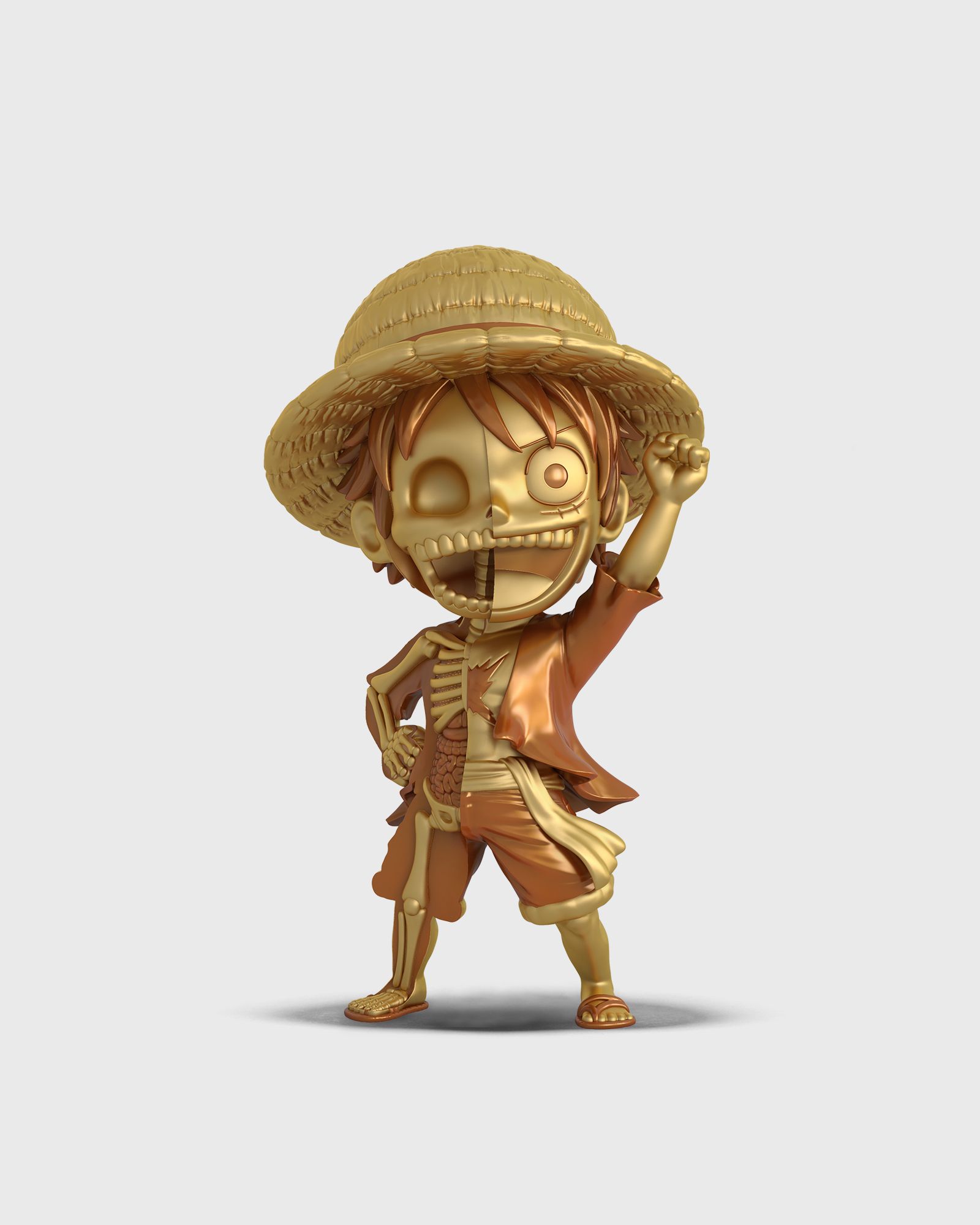 XXRAY PLUS: Luffy (Treasure Gold Edition)
