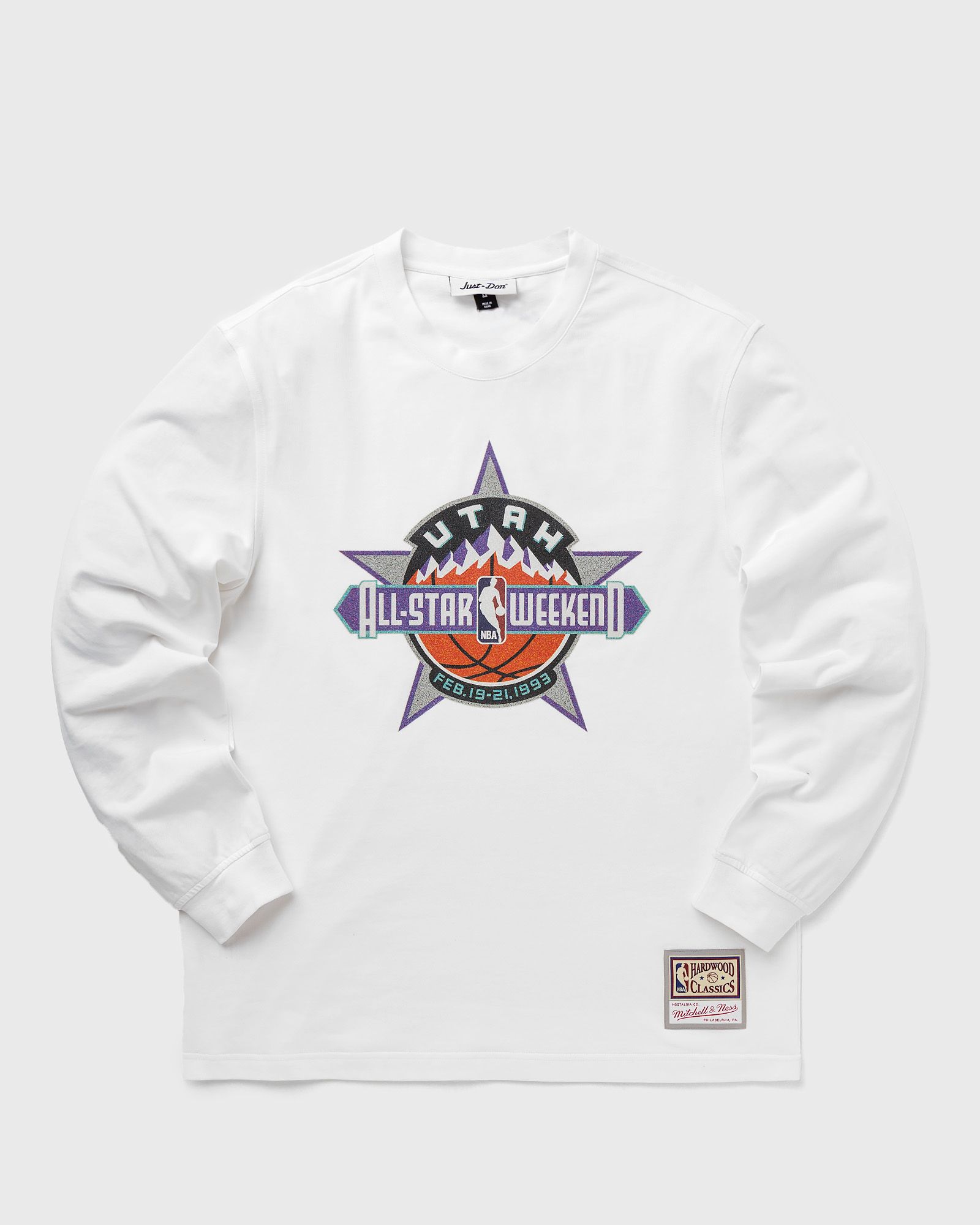 JUST DON NBA SUGAR OVERLAY LS TEE ALL STAR 1993