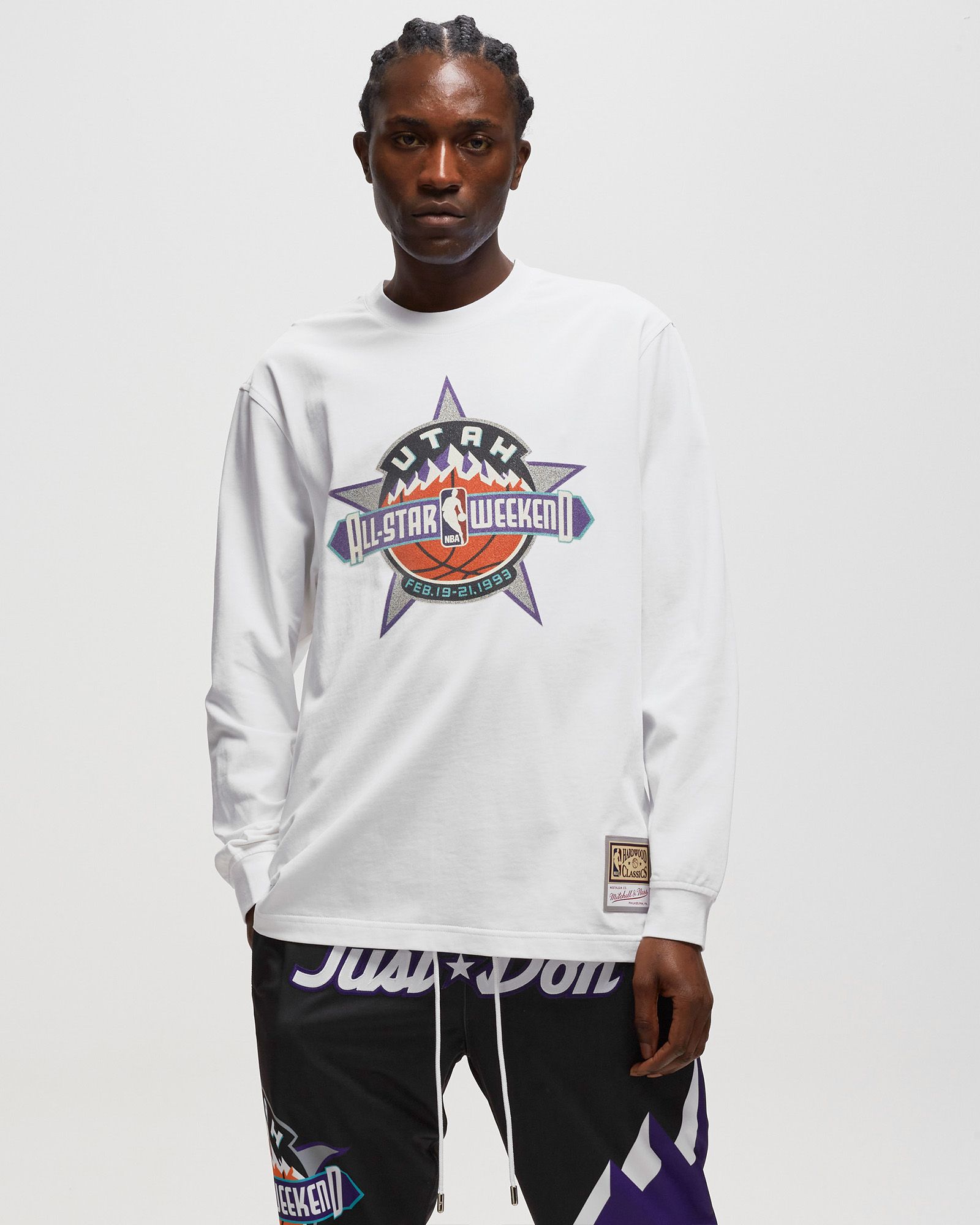 JUST DON NBA SUGAR OVERLAY LS TEE ALL STAR 1993
