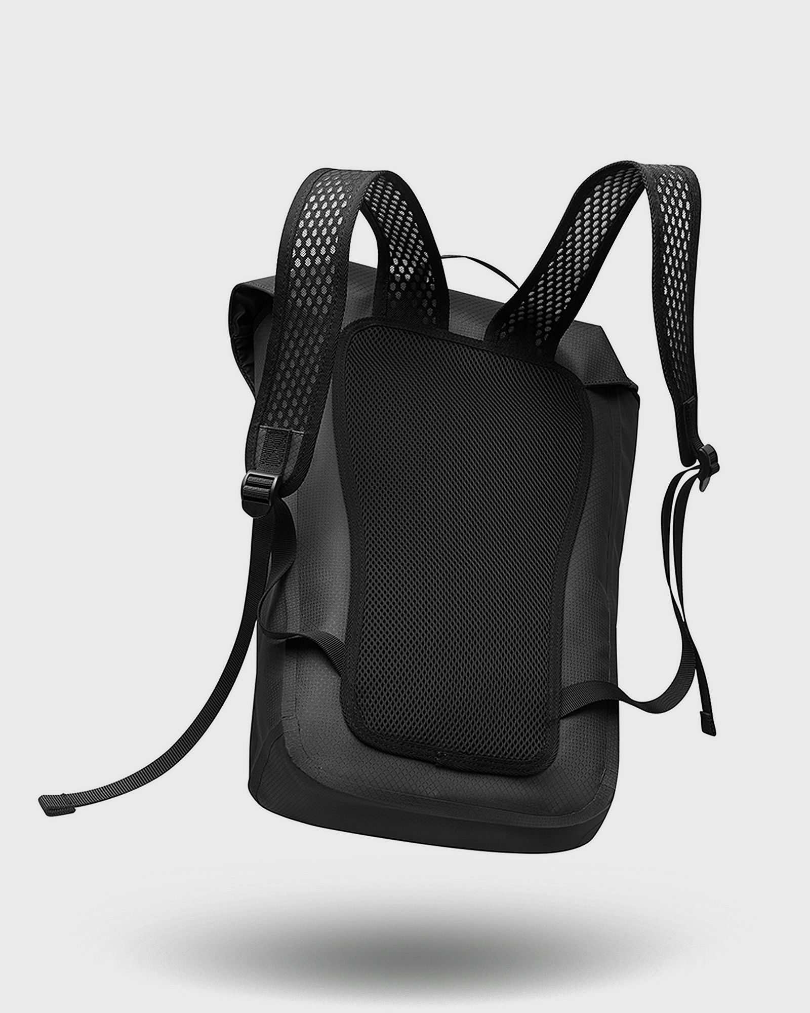 LIGHTWEIGHT DUOSEAL FLAP BACKPACK 14" - BLACK