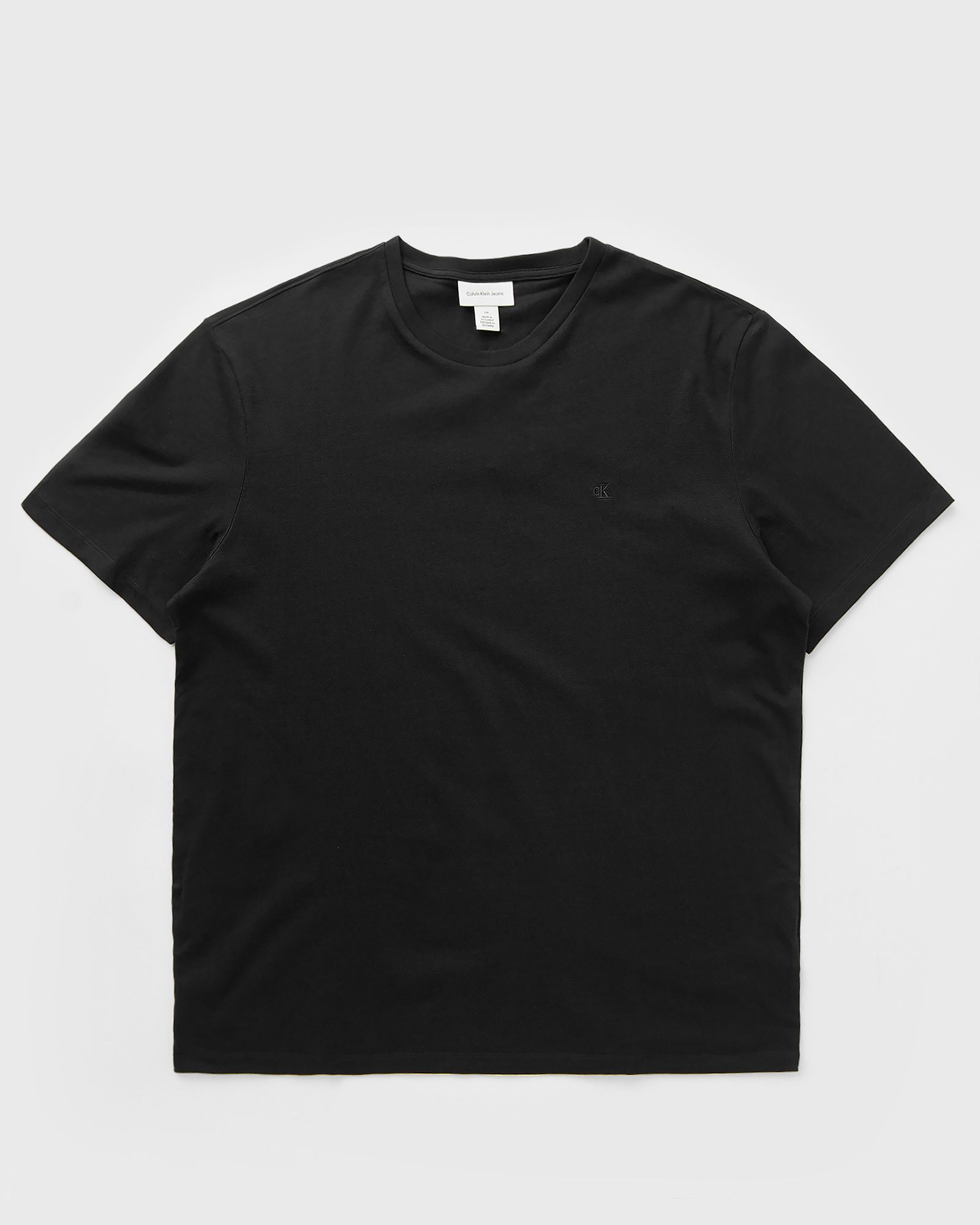 SS SMOOTH CTTN SOLID CREWNK TEE