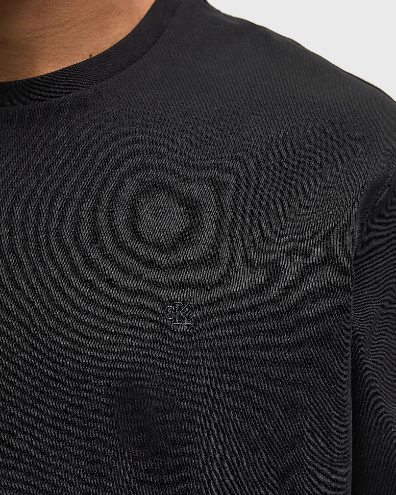 SS SMOOTH CTTN SOLID CREWNK TEE