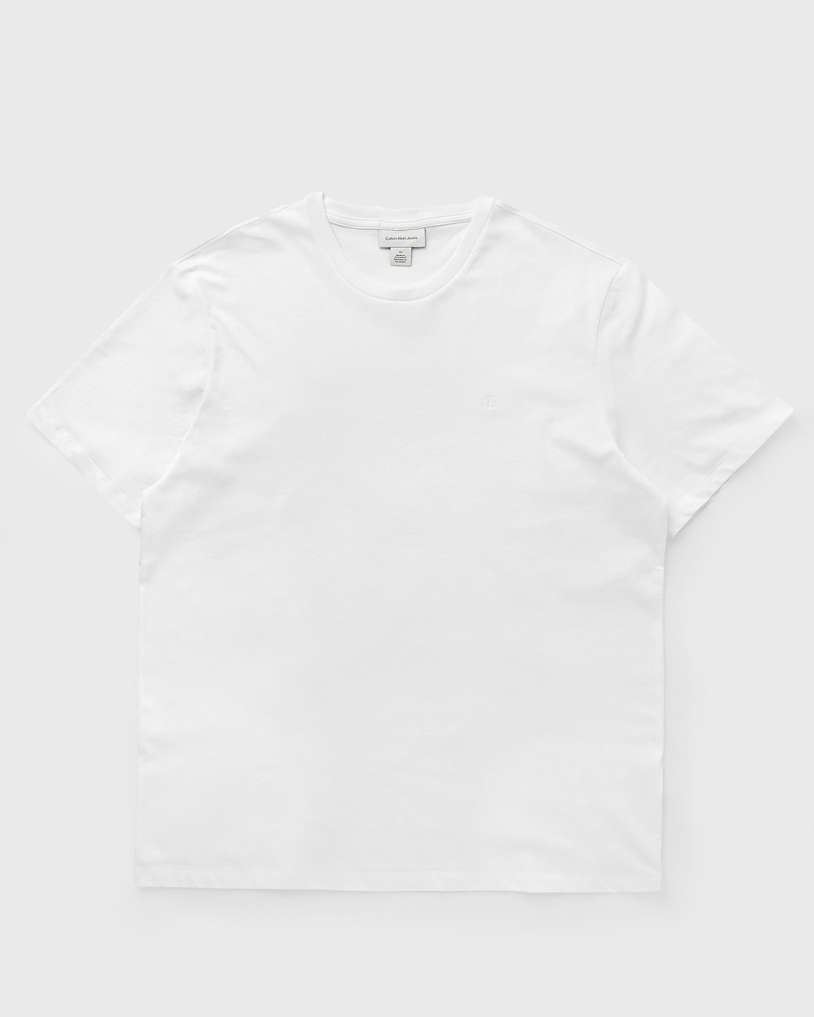SS SMOOTH CTTN SOLID CREWNK TEE