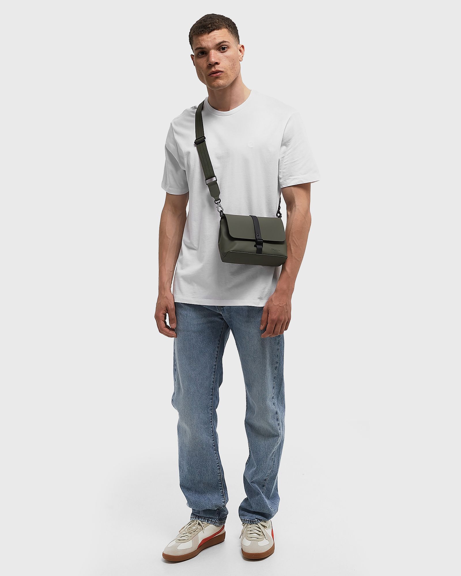 SS SMOOTH CTTN SOLID CREWNK TEE