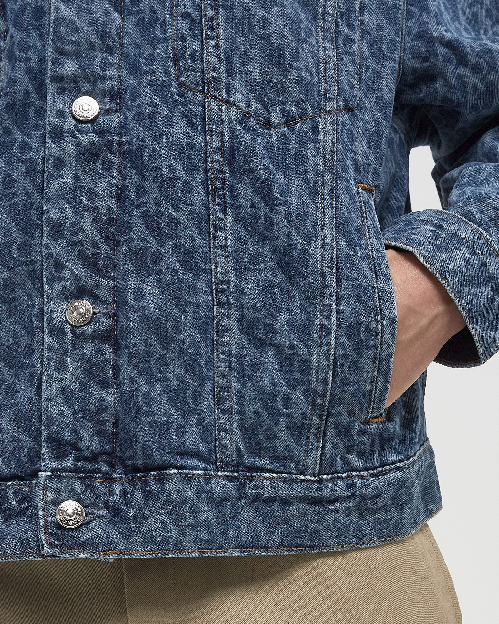 90S MARQUEE AOP TRUCKER JACKET