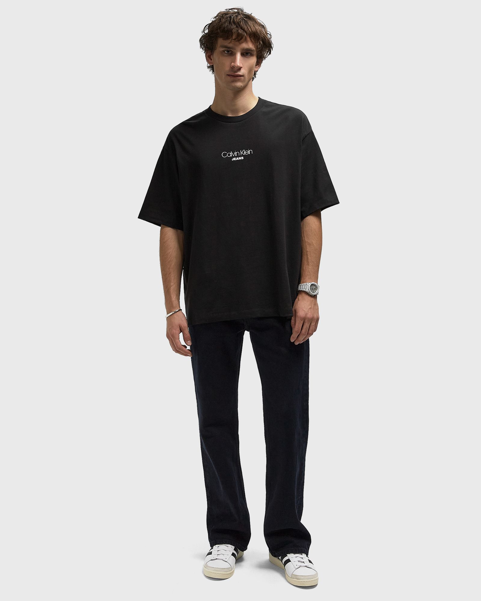 SS 16S RLXD FIT CKJ GRAPHIC TEE