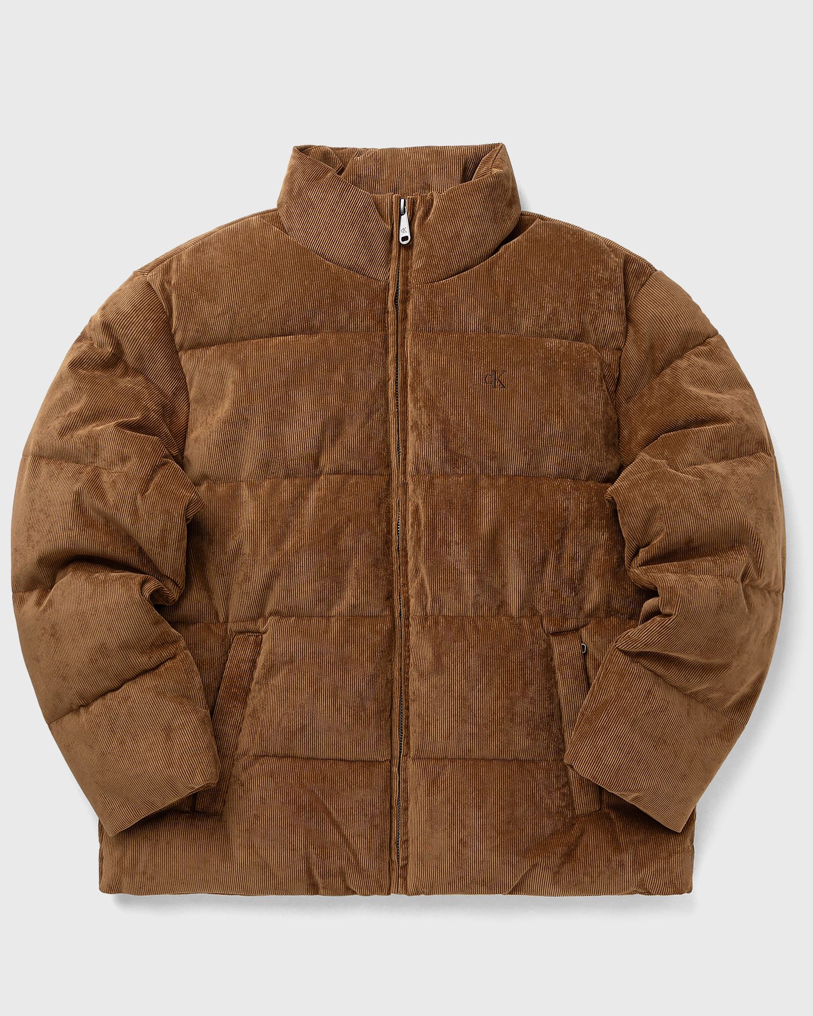LS CORDUROY MID WT PUFFER JACKET