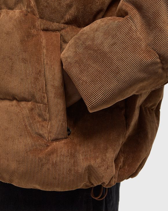 LS CORDUROY MID WT PUFFER JACKET