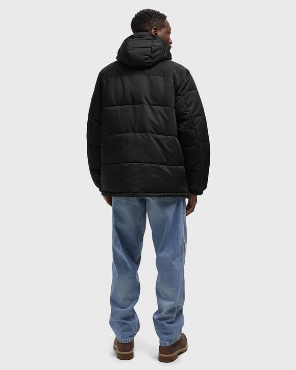 LS CORDUROY MIXED MEDIA PUFFER JACKET
