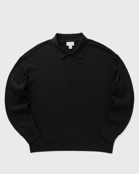 LS SWEATER-KNIT JERSEY HVYWT POL